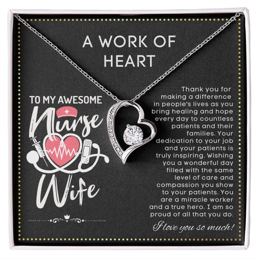 JGF Jewelry Gifts for Family | Nurses Appreciation Gifts For Wife | Nurse Necklaces For Women Sterling Silver