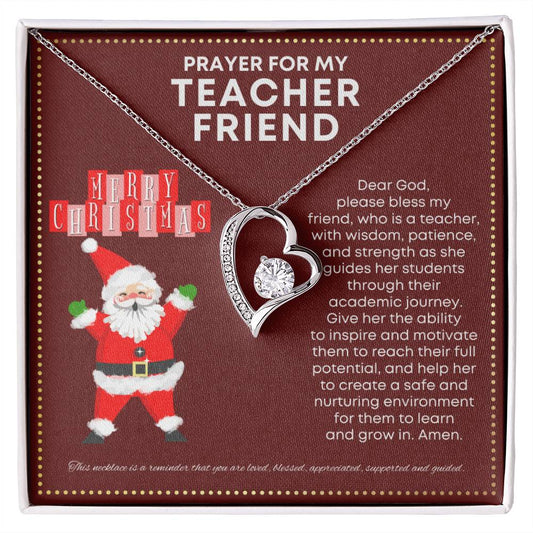 JGF Jewelry Gifts for Family  Heart Necklace Appreciation Present for Teacher Friend