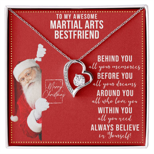 JGF Jewelry Gifts for Family Martial Arts Gifts for Bestie BFF Best Friend Girls and Women