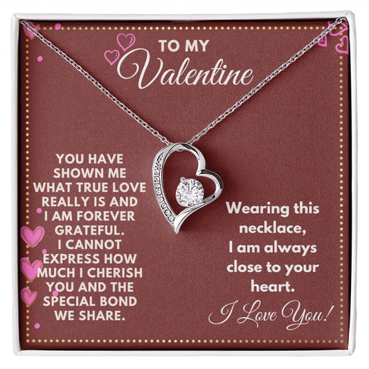 JGF Jewelry Gifts for Family Will You Be My Valentine Card For My Soulmate