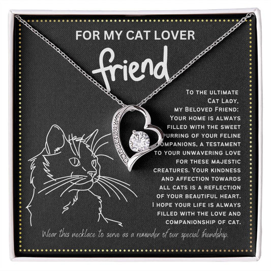 JGF Jewelry Gifts for Family Cat Lover Woman Friend on Friendship Day