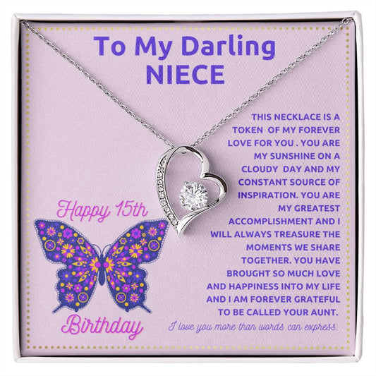 JGF Jewelry Gifts for Family Happy Birthday 15th Niece For Teen Girls