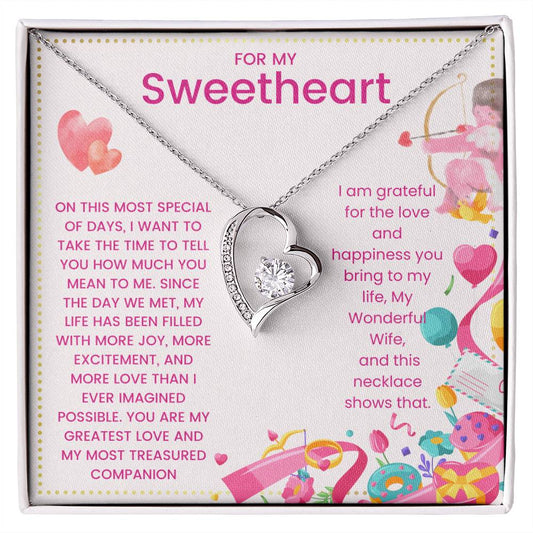 JGF Jewelry Gifts for Family Will You Be My Valentine Card for Sweetheart