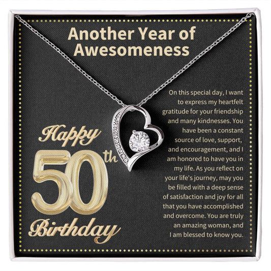 JGF Jewelry Gifts for Family 50th Birthday Gifts for Women Ideas