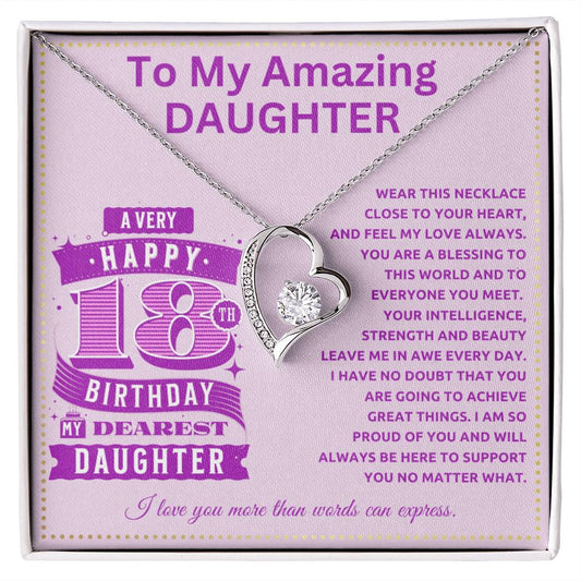 JGF Jewelry Gifts for Family 18 Year Old Girl Birthday Gifts For My Daughter 18th