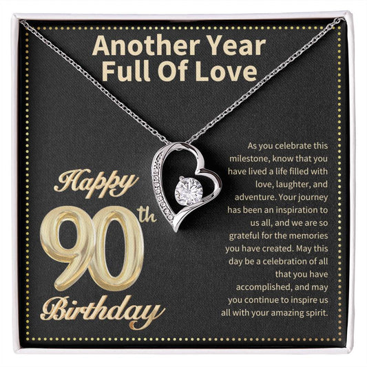 JGF Jewelry Gifts for Family 90 Year Old Birthday Gifts For Women Unique