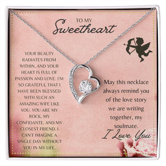 JGF Jewelry Gifts for Family Will You Be My Valentine Card For Wife