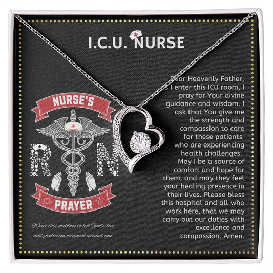 JGF Jewelry Gifts for Family | ICU Nurse Gifts | Nurse Necklace For Women Sterling Silver