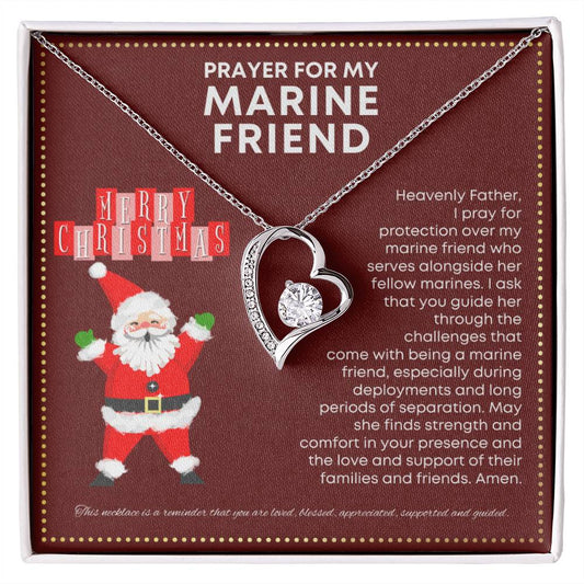 JGF Jewelry Gifts for Family US Marine Corps Gifts For Women Friend Necklace