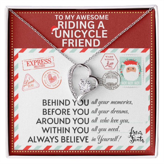 JGF Jewelry Gifts for Family Gifts For Riding Unicycle For Her