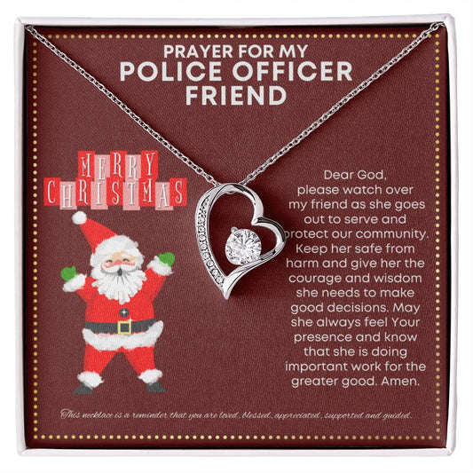 JGF Jewelry Gifts for Family Police Officer Friend Gifts for Her Women