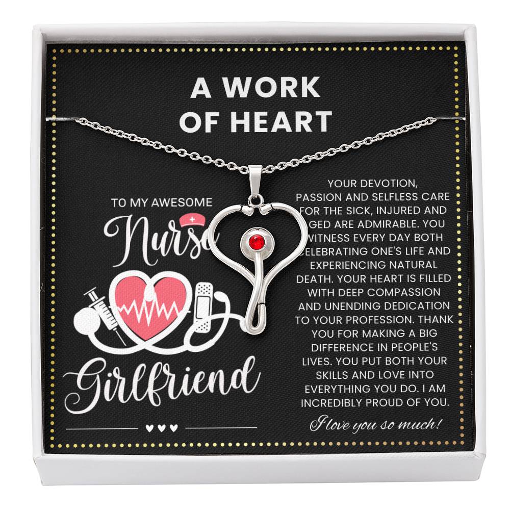 JGF Jewelry Gifts For Family - To My Awesome Nurse