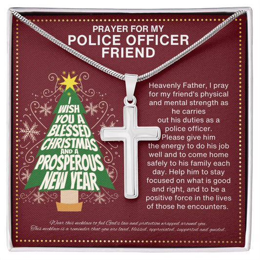 JGF Jewelry Gifts for Family Police Officer Gifts For Him