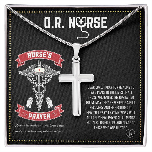 JGF Jewelry Gifts for Family | Operating Room OR Nurse's Prayer Gifts Accessories