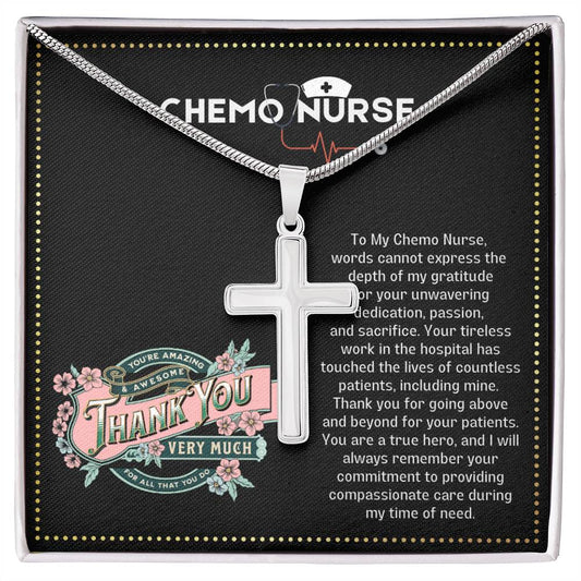 THANK YOU Nurse (21) JGF Jewelry Gifts for Family ARTISAN CROSS TEMPLATE - artisancross-BB