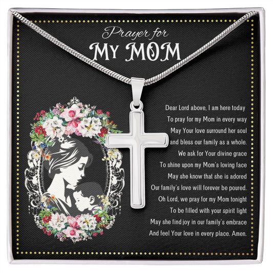 JGF Jewelry Gifts for Family | Prayer For My Mom From Daughter | I Love You Mom Gifts From Daughter