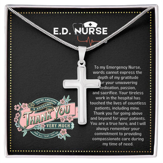 THANK YOU Nurse (16) JGF Jewelry Gifts for Family ARTISAN CROSS TEMPLATE - artisancross-BB