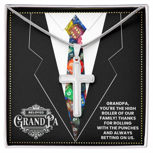CasinoGrandPa11 JGF Jewelry Gifts for Family ARTISAN CROSS TEMPLATE - artisancross-BB