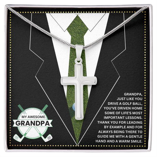 GolfGrandPa17 JGF Jewelry Gifts for Family ARTISAN CROSS TEMPLATE - artisancross-BB