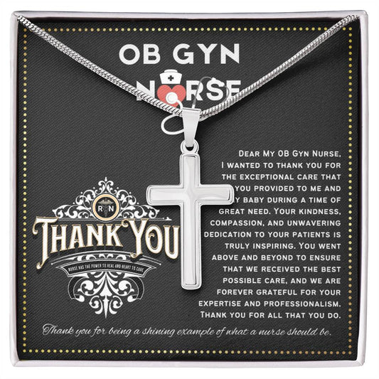 THANK YOU Nurse (13) JGF Jewelry Gifts for Family ARTISAN CROSS TEMPLATE - artisancross-BB