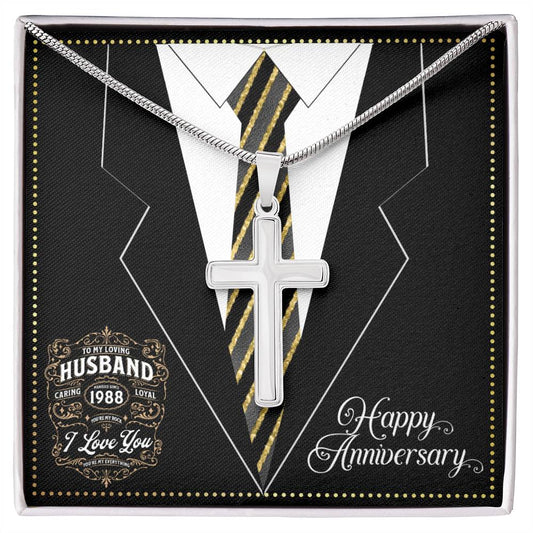 JGF Jewelry Gifts for Family We Still Do Together Since 1988 I Love You My Husband Anniversary Card
