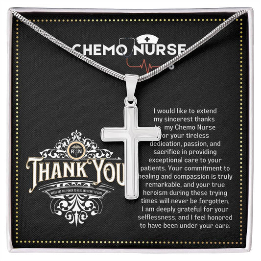 THANK YOU Nurse (19) JGF Jewelry Gifts for Family ARTISAN CROSS TEMPLATE - artisancross-BB