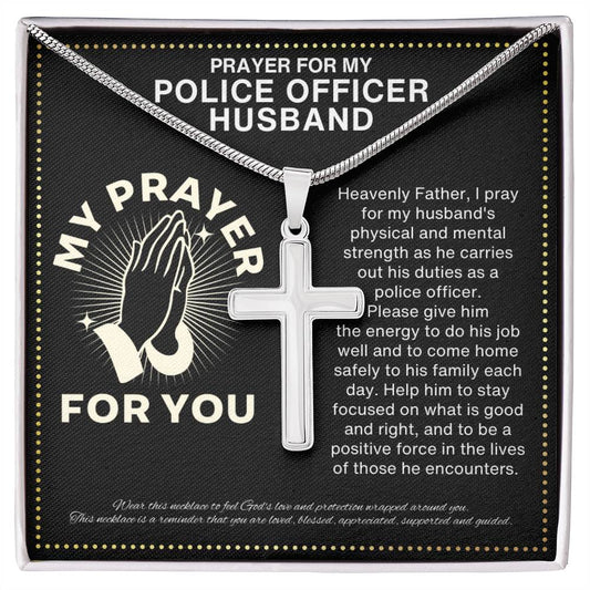 JGF Jewelry Gifts for Family Police Officer Gifts For Him