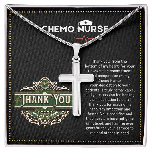 THANK YOU Nurse (22) JGF Jewelry Gifts for Family ARTISAN CROSS TEMPLATE - artisancross-BB