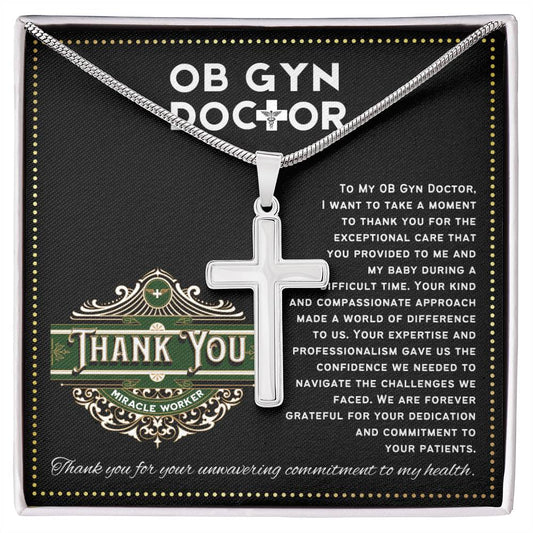 THANK YOU Nurse (10) JGF Jewelry Gifts for Family ARTISAN CROSS TEMPLATE - artisancross-BB