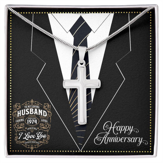 JGF Jewelry Gifts for Family We Still Do Together Since 1974 I Love You My Husband Anniversary Card