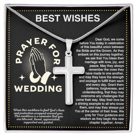 JGF Jewelry Gifts for Family 25th Wedding Gifts For Couple Religious Prayer