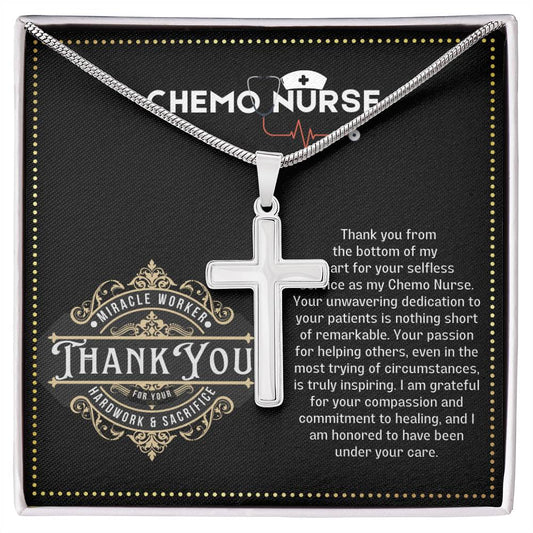 THANK YOU Nurse (20) JGF Jewelry Gifts for Family ARTISAN CROSS TEMPLATE - artisancross-BB