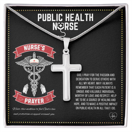 JGF Jewelry Gifts for Family | Public Health Nurse Gifts for Women Practitioner