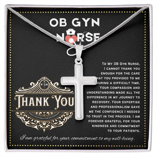 THANK YOU Nurse (12) JGF Jewelry Gifts for Family ARTISAN CROSS TEMPLATE - artisancross-BB