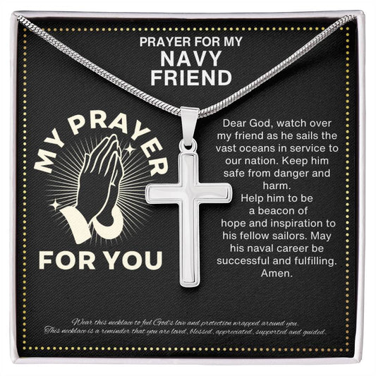 JGF Jewelry Gifts for Family Prayer for Navy Naval Men and Women