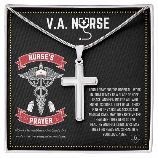 JGF Jewelry Gifts for Family | Proud VA Vascular Access Nurse Gifts for Women