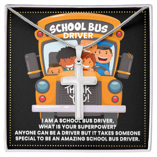 JGF Jewelry Gifts for Family School Bus Driver Gifts Appreciation Gifts For Men and Women