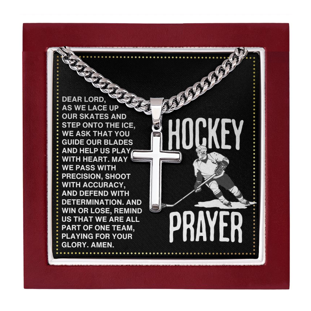 JGF Jewelry Gifts for Family Hockey Coach Appreciation Gift Ideas