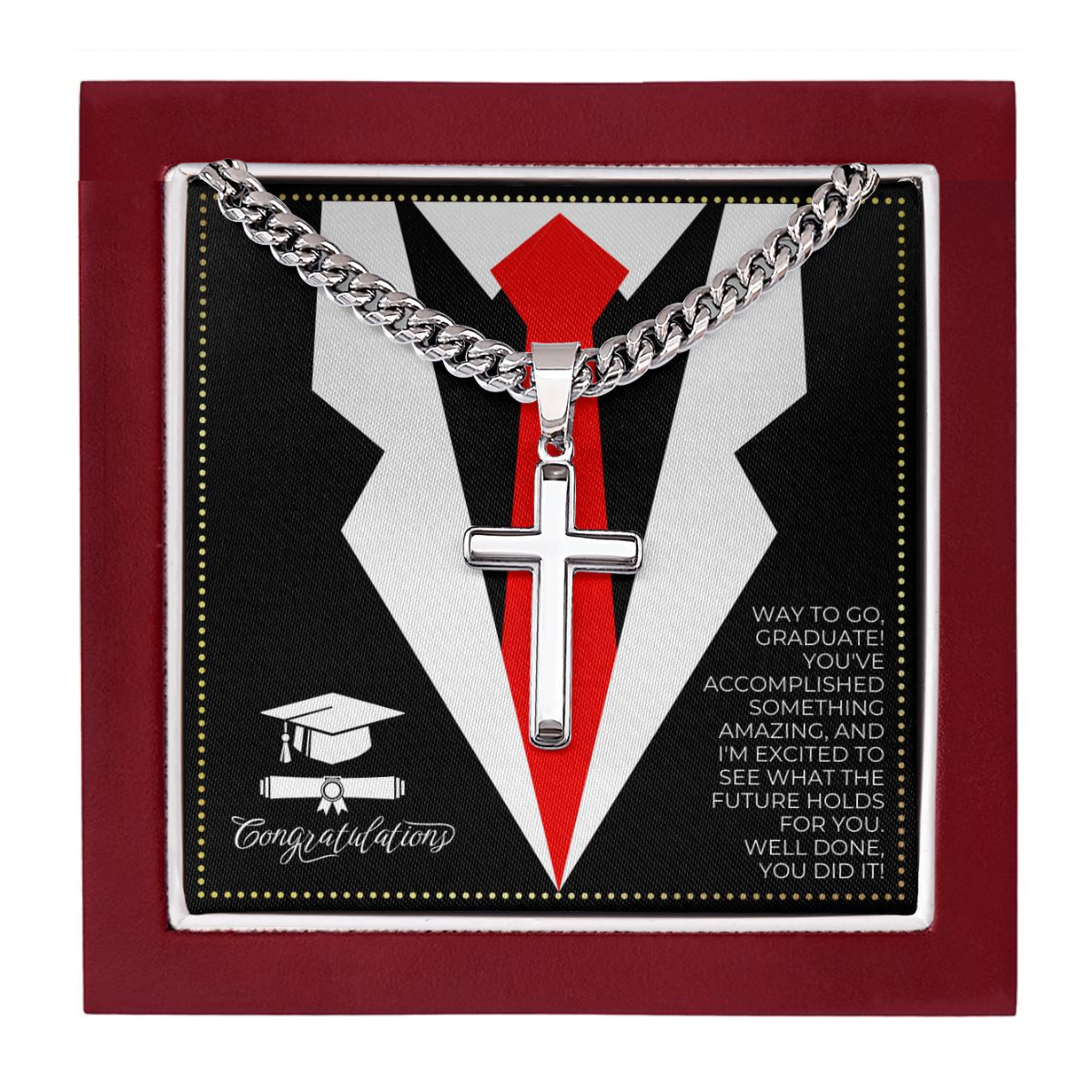 JGF Jewelry Gifts for Family College Graduation Gifts for Him 2024