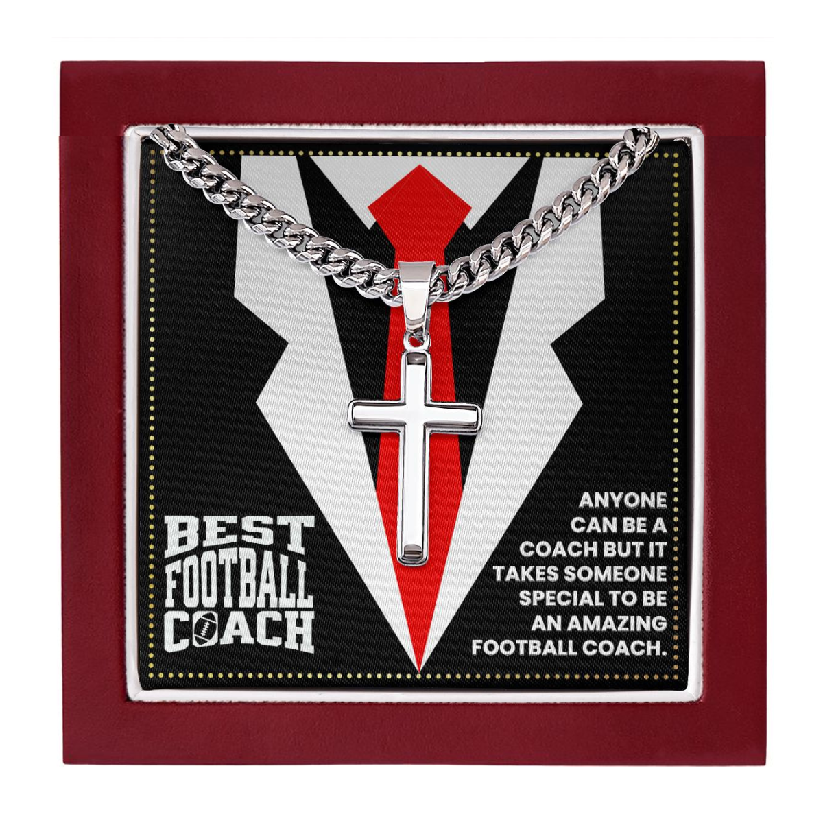 JGF Jewelry Gifts for Family Football Coach Gifts For Men