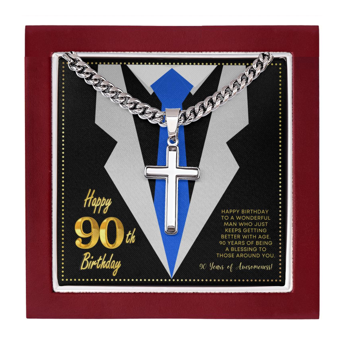 JGF Jewelry Gifts for Family 90th Birthday Gifts